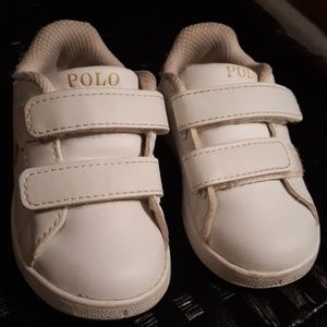 Ralph Lauren Polo Sneakers(Unisex Toddler) Sz 5